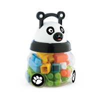 DL5170 - Panda z Klockami 18 szt. w Kartonie