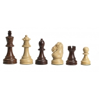 Figury szachowe DGT Royal do desek elektronicznych - nieobciążane Rzeźbione Drewniane