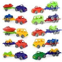 52610 - Kid Cars Sport Autko z Przyczepą
